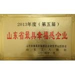 2013山东省最具幸福感企业
